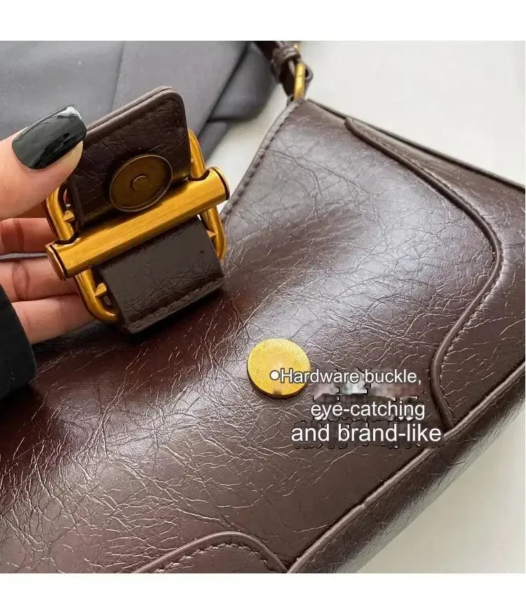 Leather Shoulder Bag For Women and Girls 2410