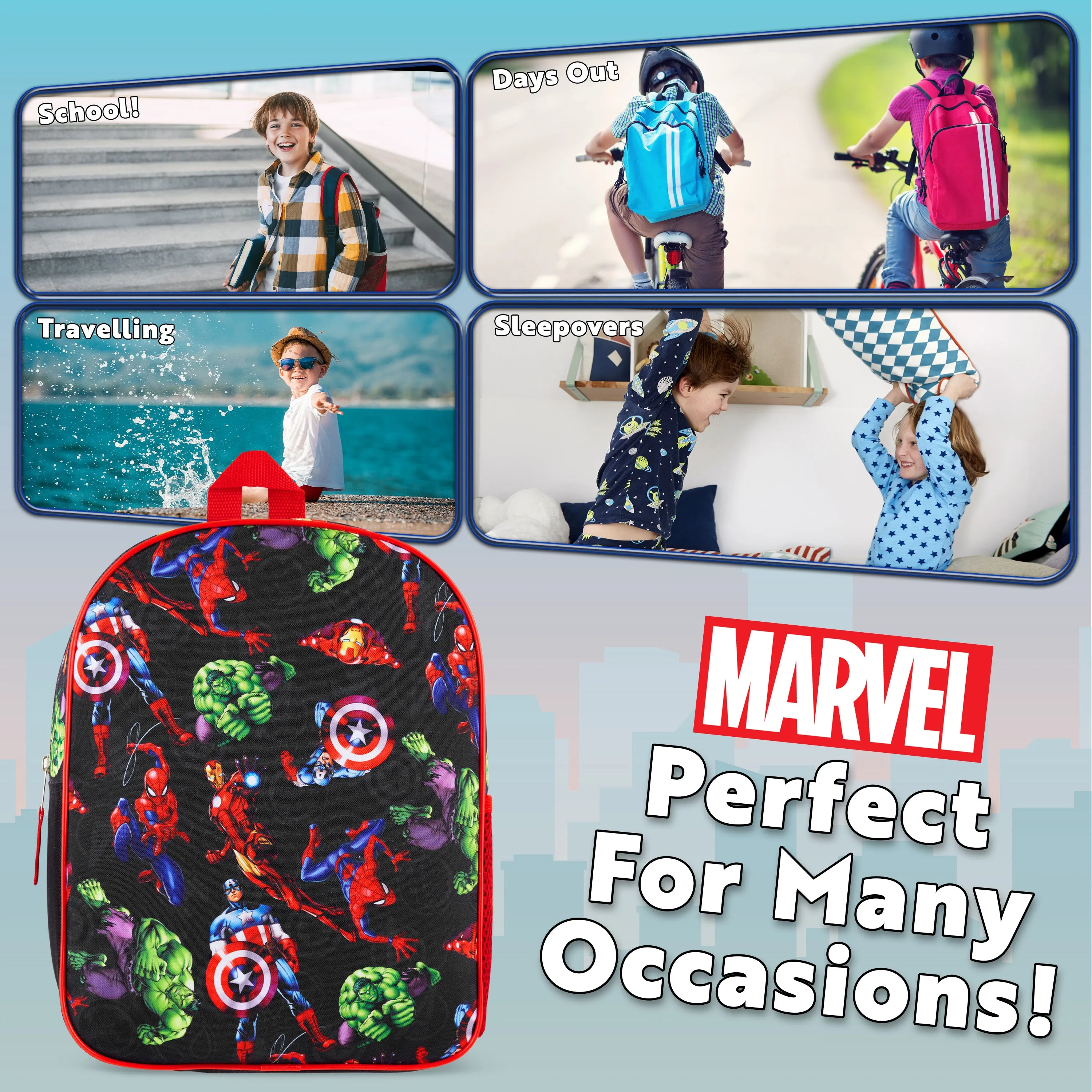 Marvel Avengers Backpack for Boys