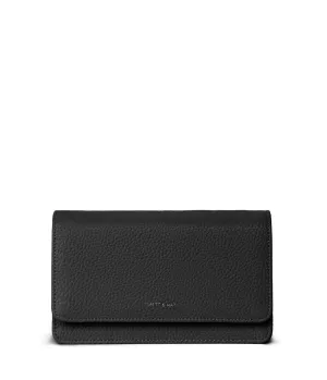 MATT & NAT BEE PURITY CROSSBODY BAG - BLACK
