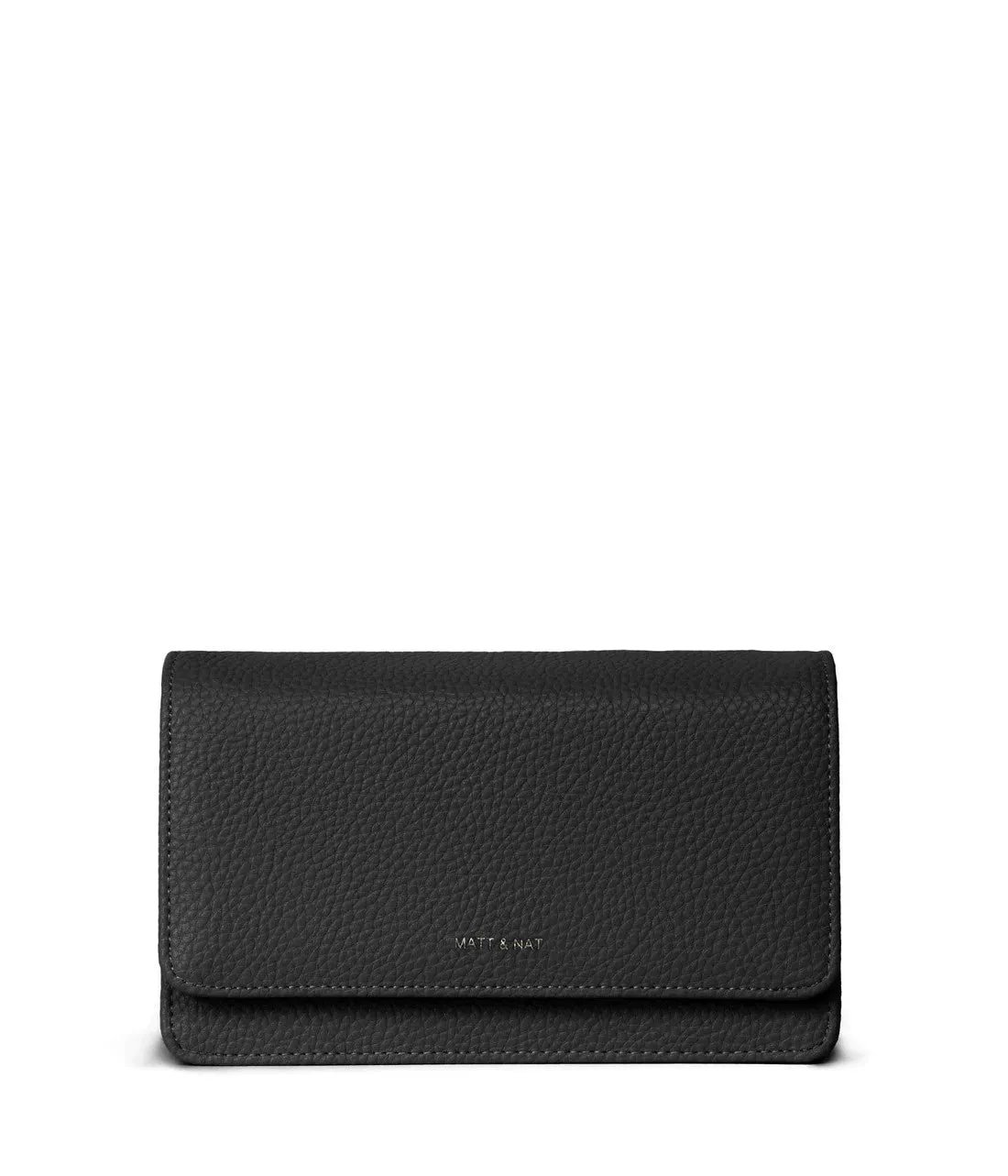 MATT & NAT BEE PURITY CROSSBODY BAG - BLACK