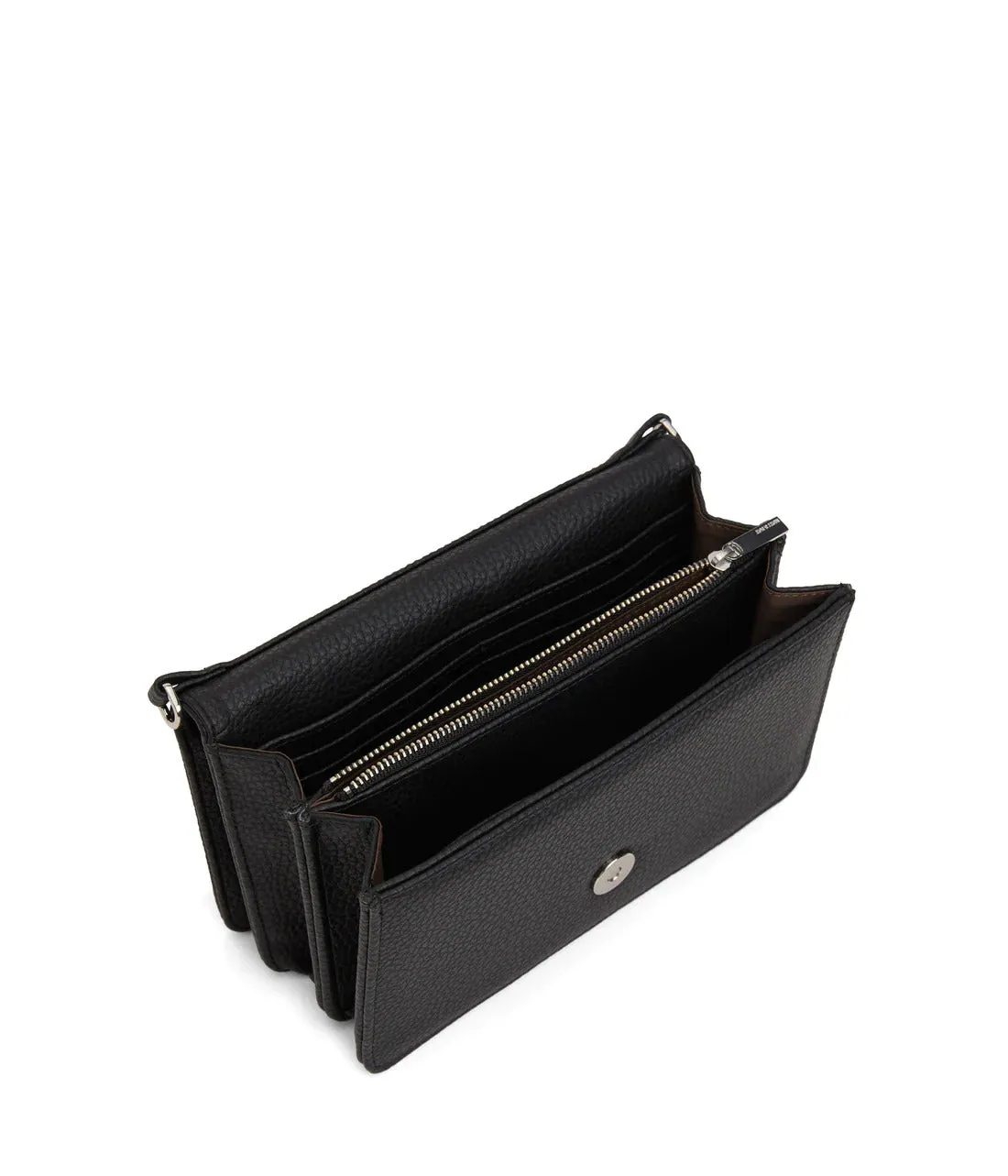 MATT & NAT BEE PURITY CROSSBODY BAG - BLACK