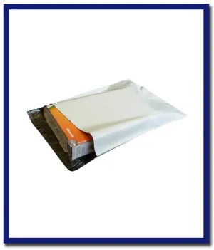 MaxValu 25 X 17Cm White Courier Satchel - (40 Packs x 50 Pouch) Per Box