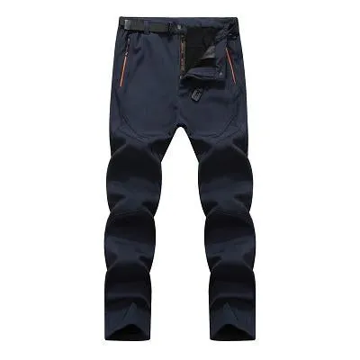 Men's Winter Softshell Inner Fleece Outdoor Pants
