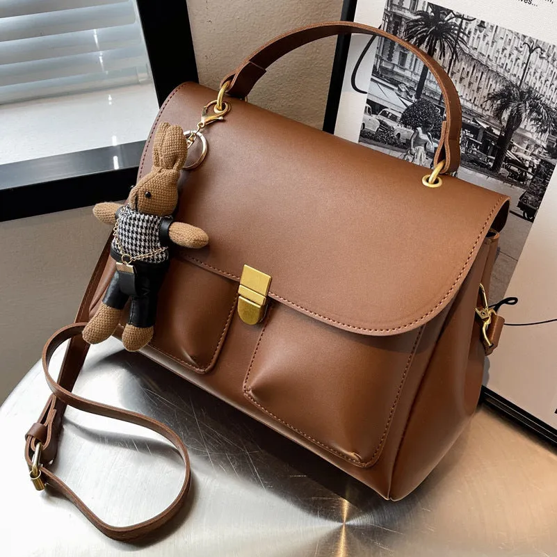 Miss Portable Small Square Messenger Bag