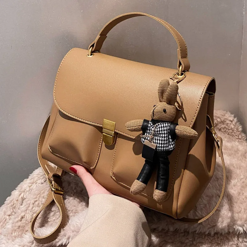 Miss Portable Small Square Messenger Bag