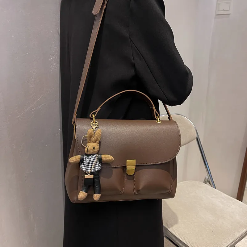 Miss Portable Small Square Messenger Bag