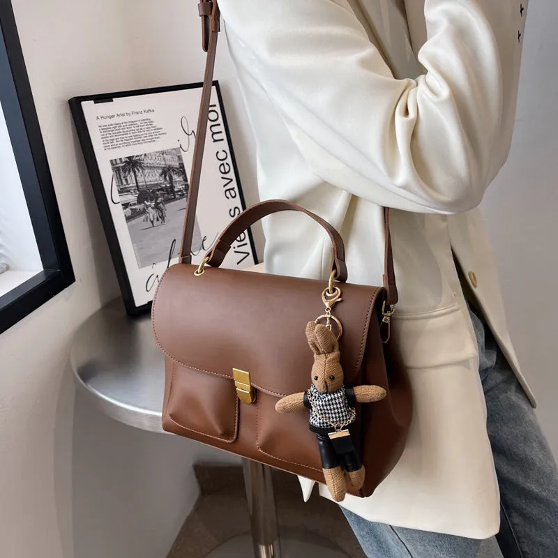 Miss Portable Small Square Messenger Bag
