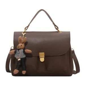 Miss Portable Small Square Messenger Bag