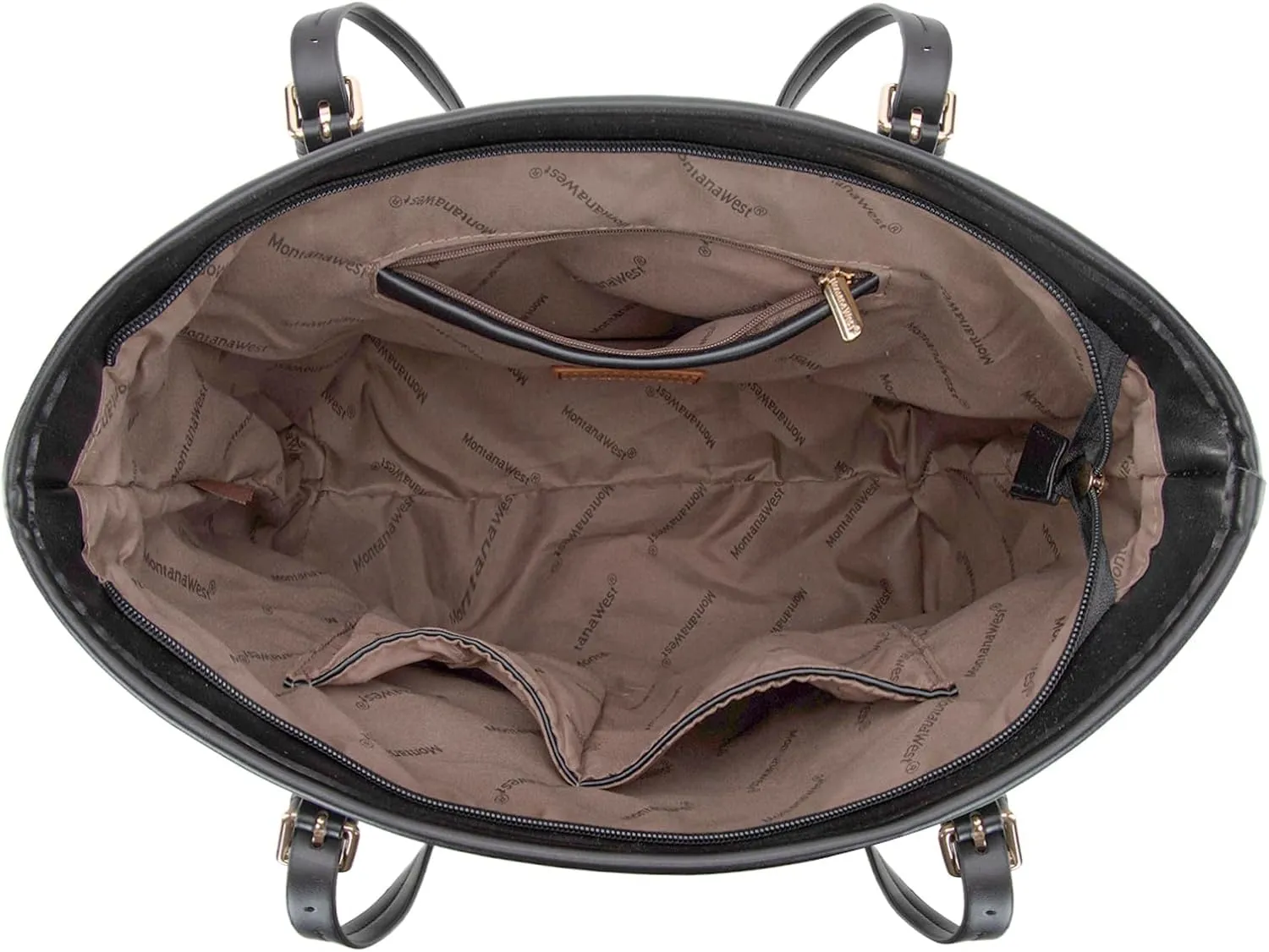 Montana West Tote Bags Vegan Leather Purses and Handbags for Women Top Handle Ladies Shoulder Bags