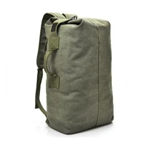 Multifunctional Canvas Molle Backpack Duffle Bag