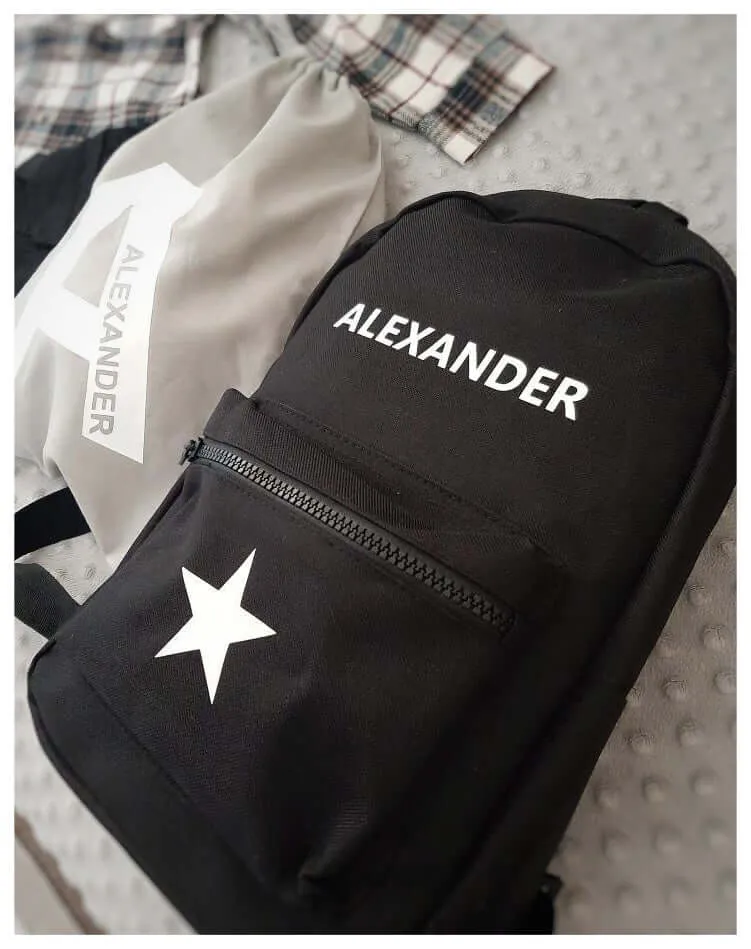 Personalised backpacks