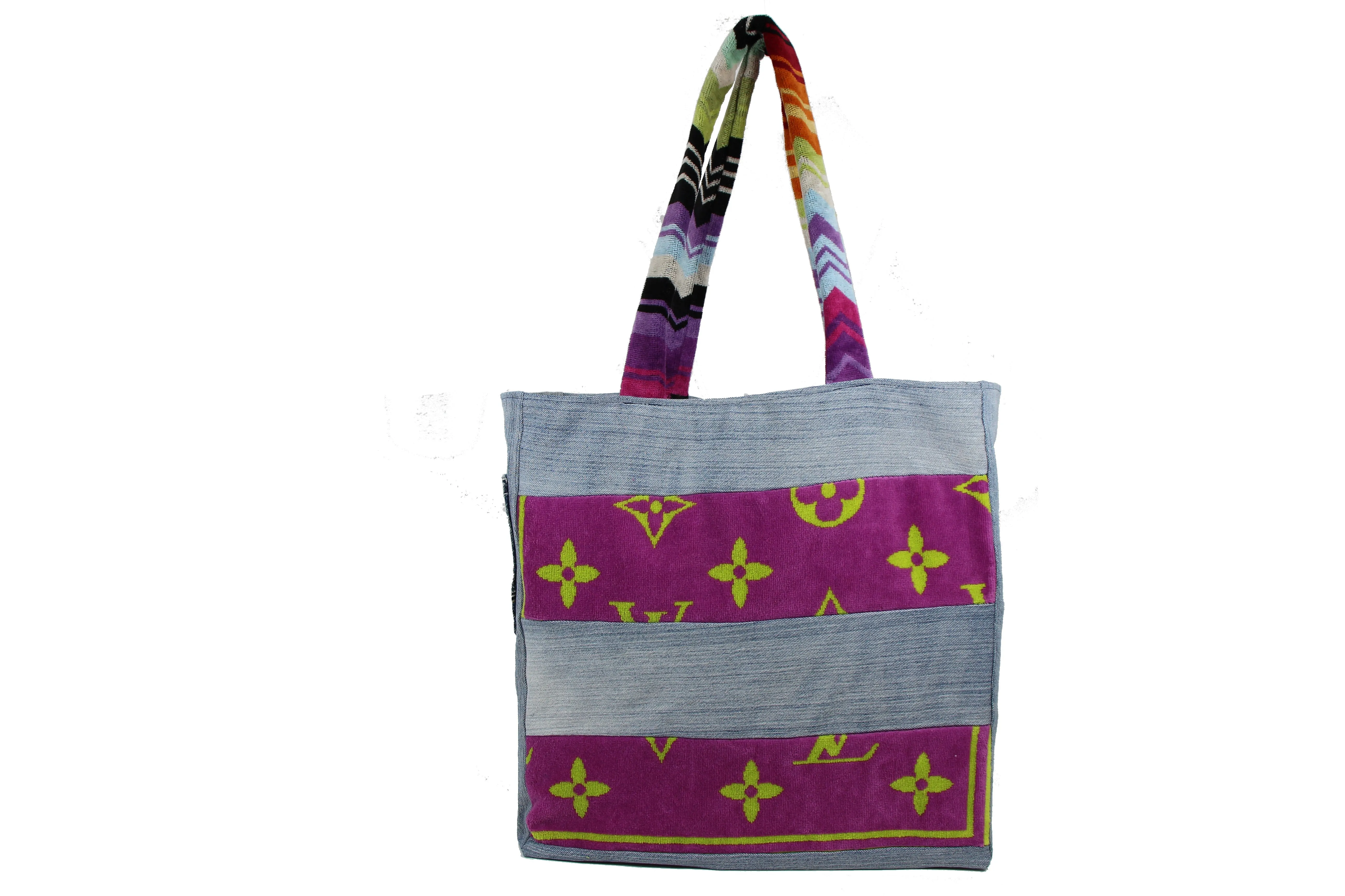 Resort Beach Tote-Light Wash Pink Magenta