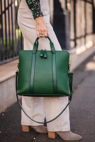 RHODES LAPTOP BAG GREEN