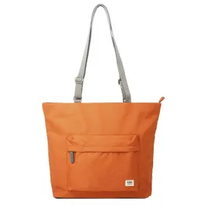 Roka Trafalgar B Recycled Canvas Tote Bag - Pumpkin Orange