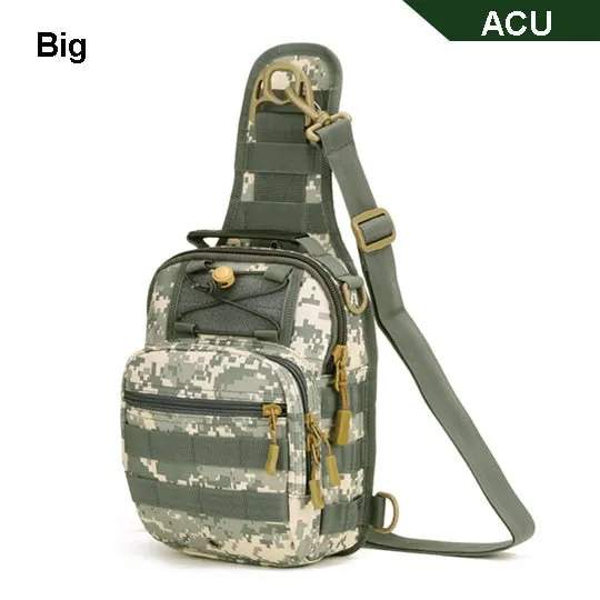 Shoulder Bag Military Tactical Backpack for Hiking, Trekking, Climbing, Sports, Camping, Hunting, Outdoor Fishing; Molle