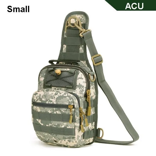 Shoulder Bag Military Tactical Backpack for Hiking, Trekking, Climbing, Sports, Camping, Hunting, Outdoor Fishing; Molle