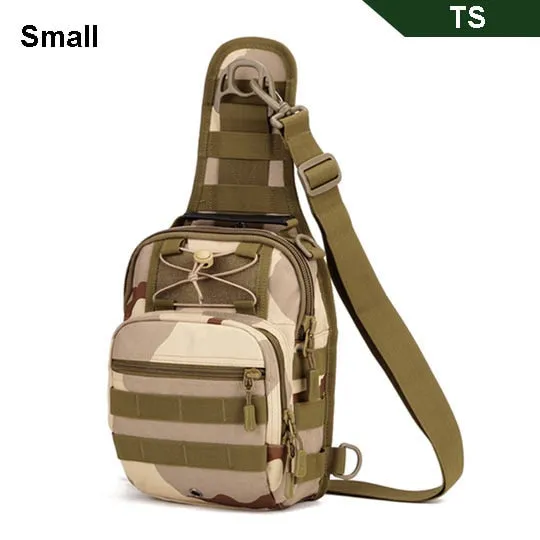 Shoulder Bag Military Tactical Backpack for Hiking, Trekking, Climbing, Sports, Camping, Hunting, Outdoor Fishing; Molle