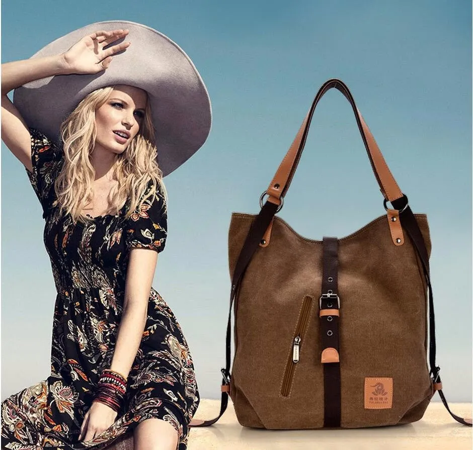 Talisha canvas backpack