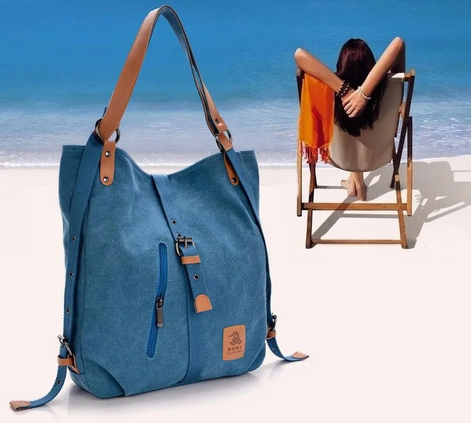 Talisha canvas backpack