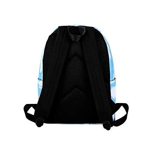 Travel Backpack Carry On for Girls,MeiLiio Durable Canvas backpacks for Men Zipper Fashion Printing