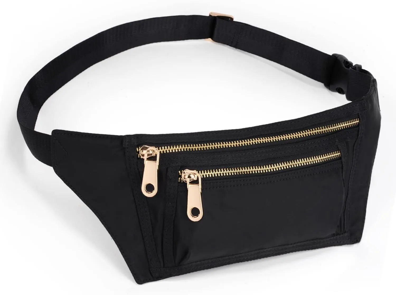 Uromee Fanny Packs for Women Crossbody Belt Bag Nylon Lightweight Slim Fashion Mini Waist Bag Travel Hiking Running Adjustable Strap
