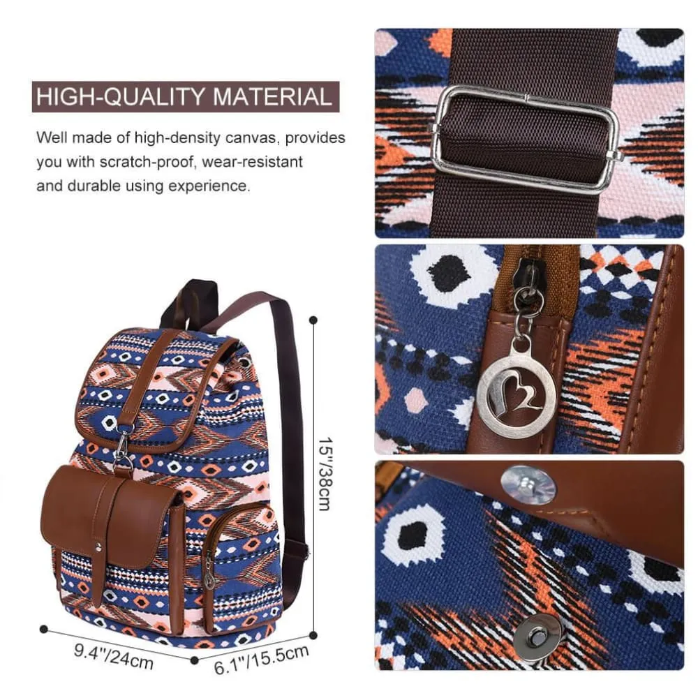 Vbiger Women Drawstring Backpack Casual Outdoor Daypack All-match Travel Shoulders Bag