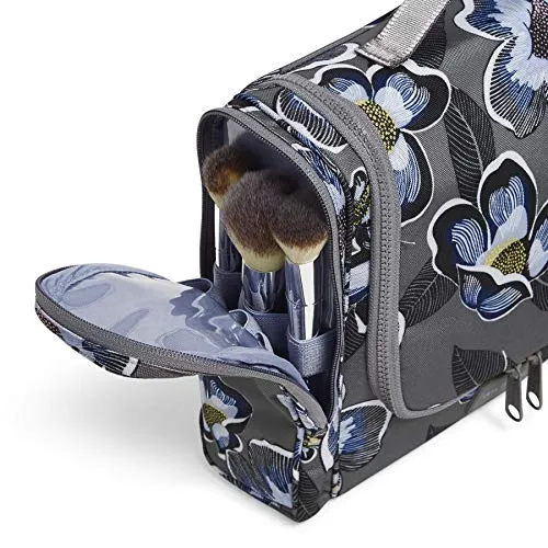 Vera Bradley Recycled Lighten Up Reactive Hanging Travel Organizer, Blooms Shower