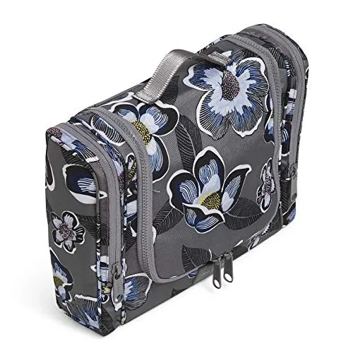 Vera Bradley Recycled Lighten Up Reactive Hanging Travel Organizer, Blooms Shower