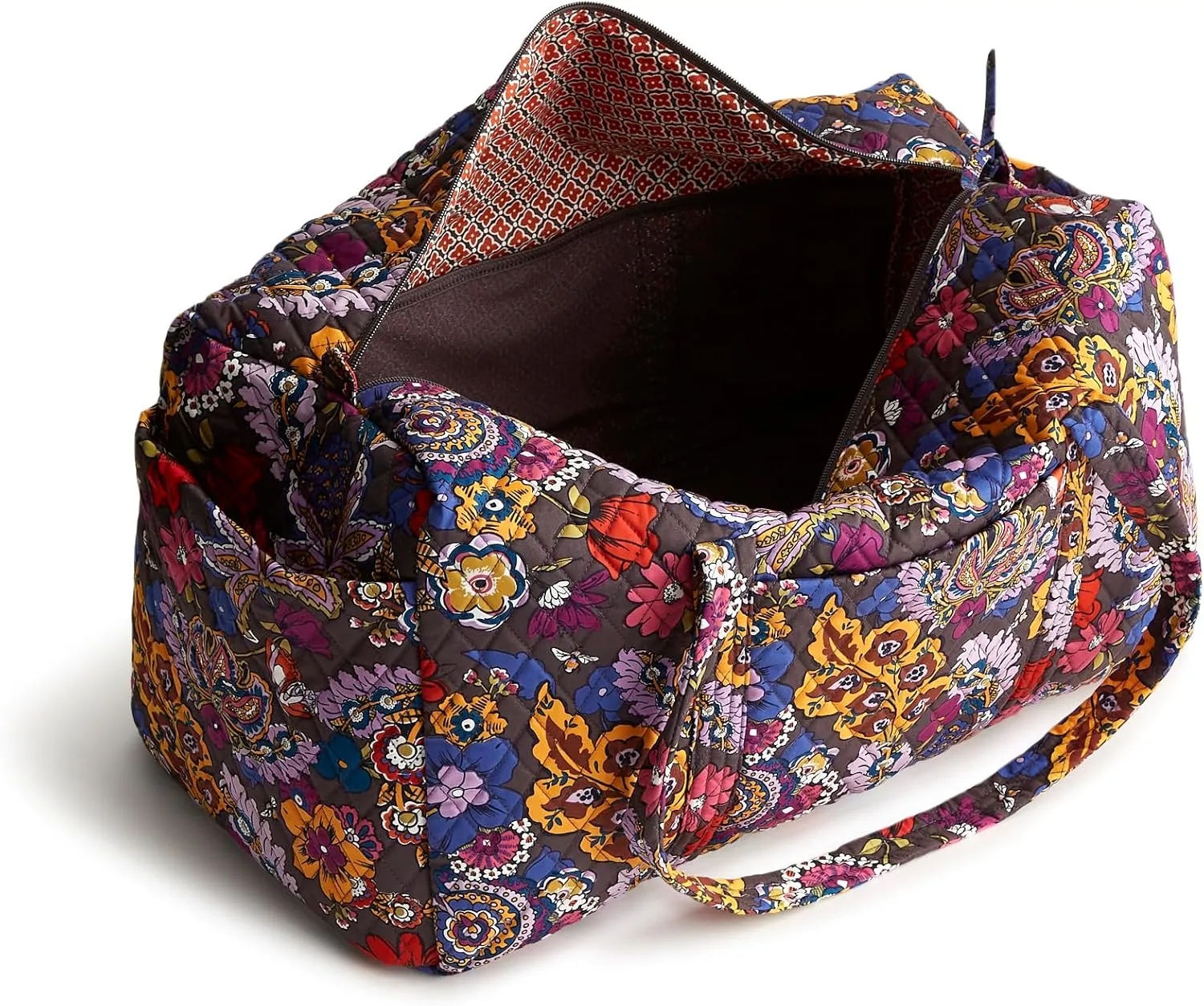 Vera Bradley Women's Premium Cotton Large Original Duffel Travel Bag