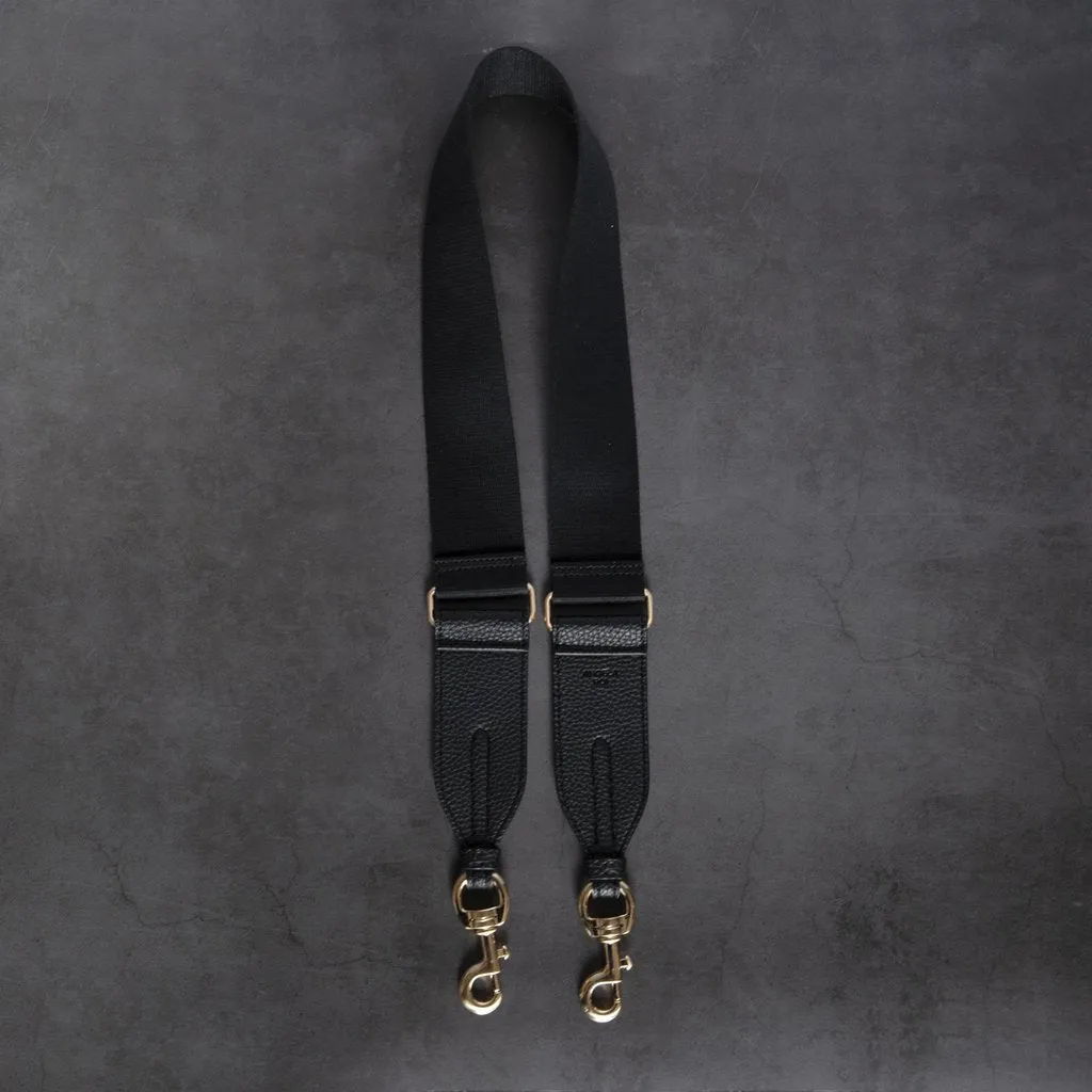 Webbing Bag Strap in Black