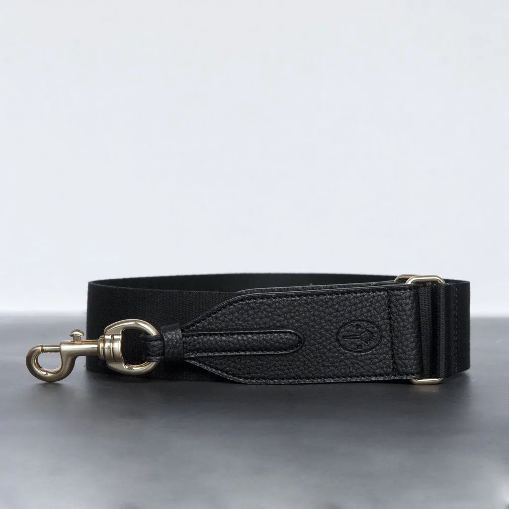 Webbing Bag Strap in Black