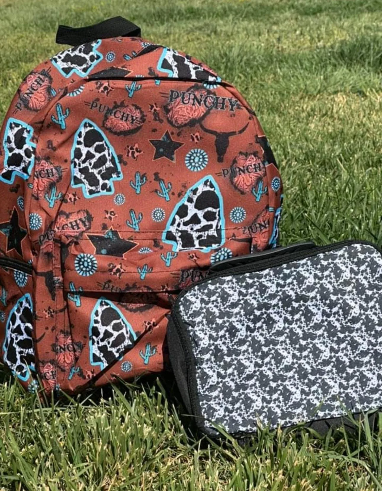Western Backpack & Lunch Bag, Cowboy Backpack