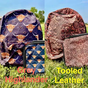 Western Backpack & Lunch Bag, Cowboy Backpack