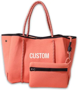 XL Personalized Neoprene Tote Bag for Women